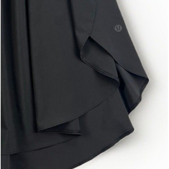 Lululemon The Everyday Skirt Black Size 4 Womens Athleisure Yoga City Life - Picture 3 of 8